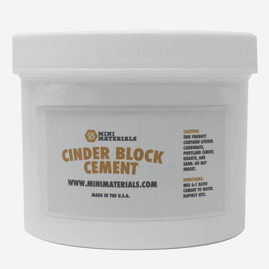 Mini Red Brick Cement Mix – Mini Materials