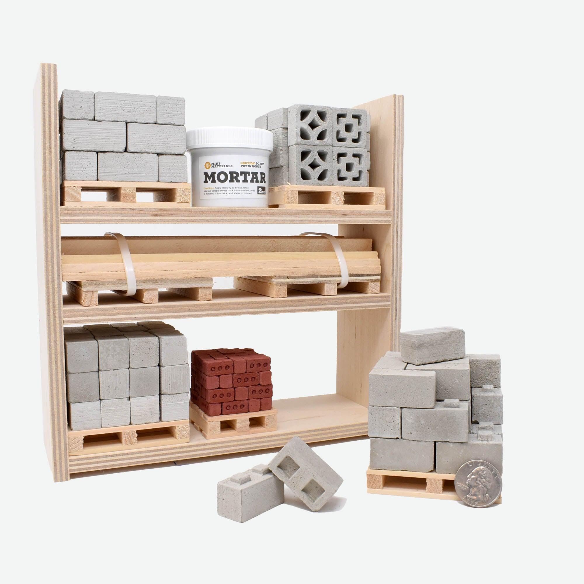 1:12 Scale Mini Materials Ultimate Warehouse Kit