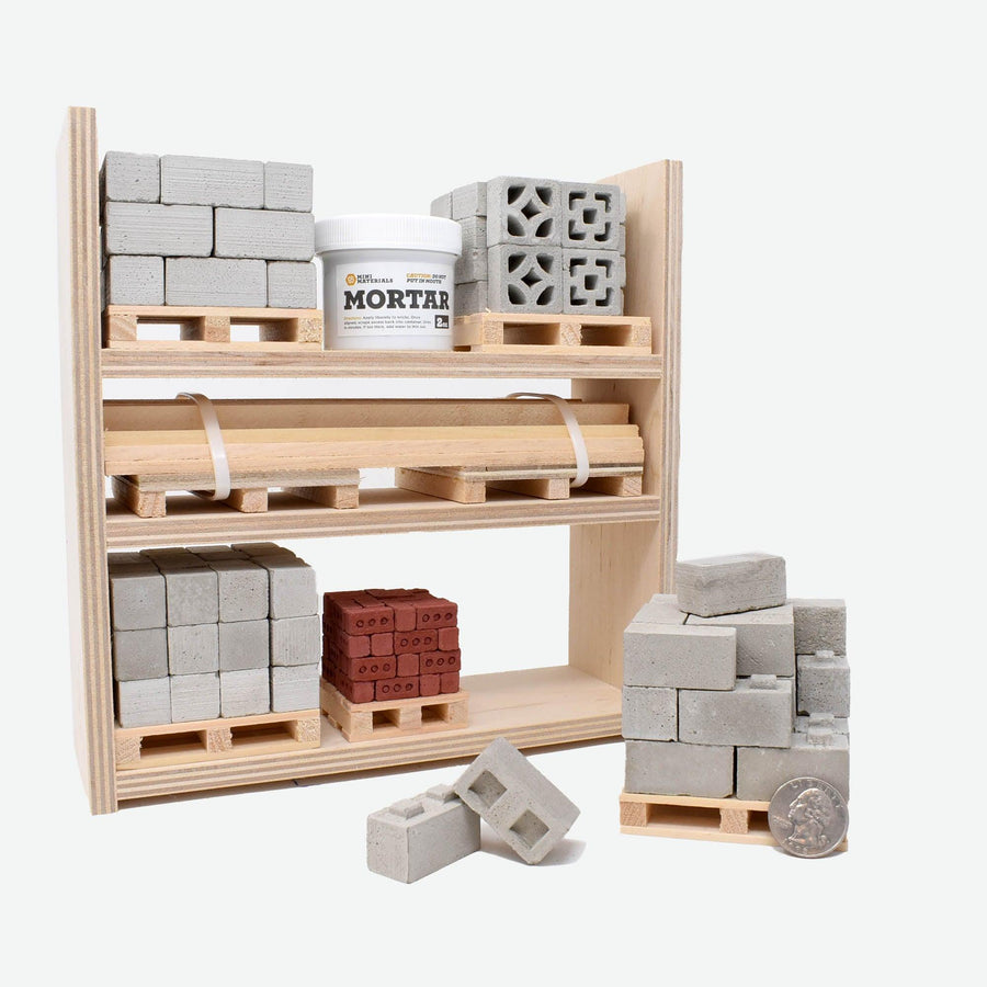 Mini Materials Ultimate Warehouse Kit - Mini Materials