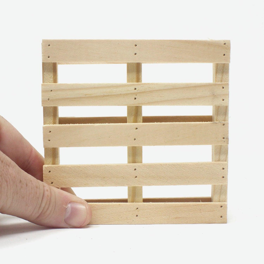 Mini Pallet Coasters - Pine (5pk) - Mini Materials