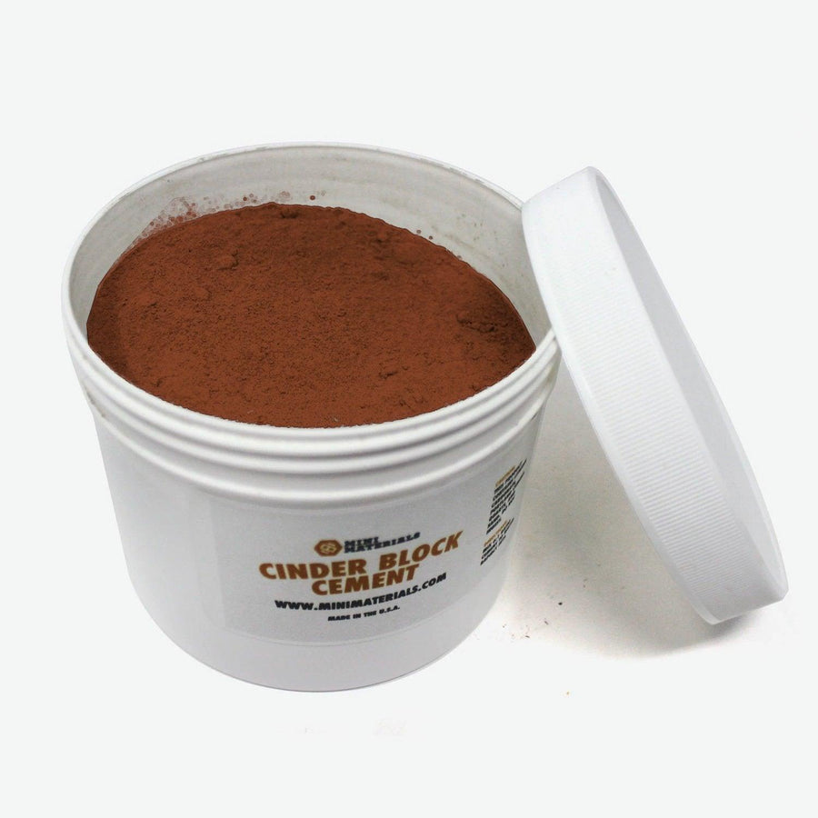 Mini Red Brick Cement Mix - Mini Materials