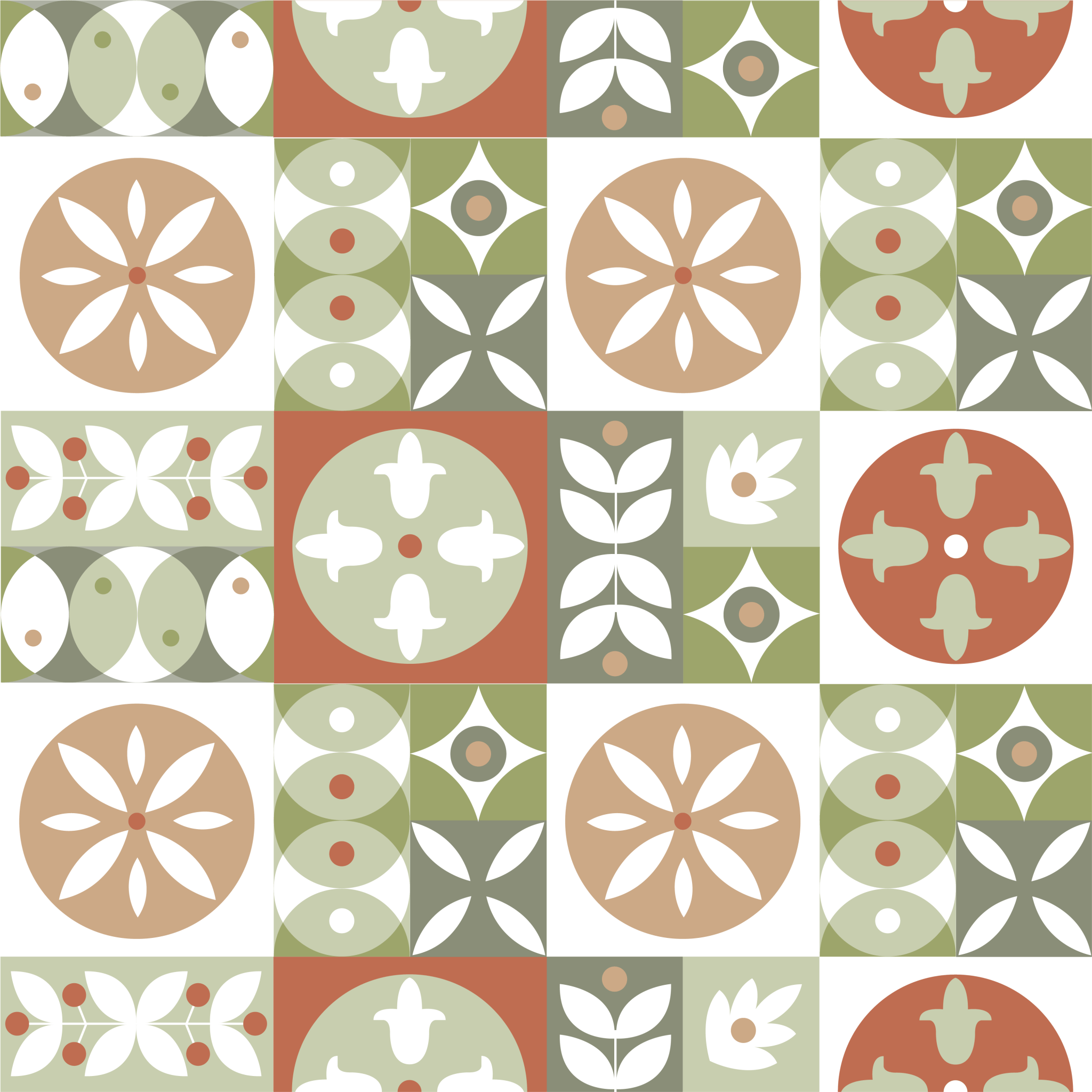 View of Scandinavian Miniature Flooring Sheet – Mini Materials