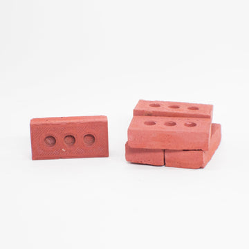 SCRATCH 'N DENT - Short Red Bricks (10 pack) - Mini Materials