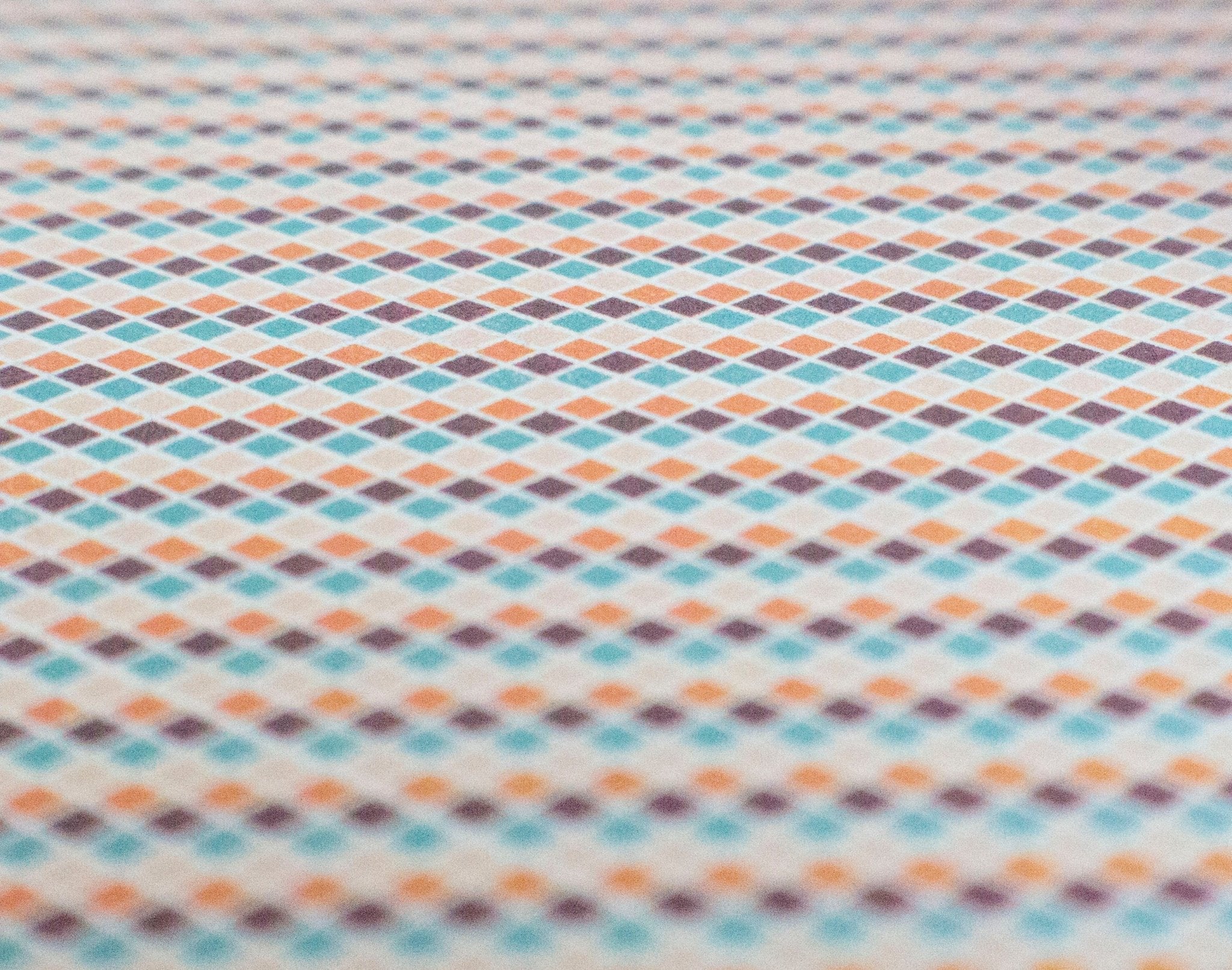 Tiny Colorful Squared Tile Miniature Flooring Sheet – Mini Materials